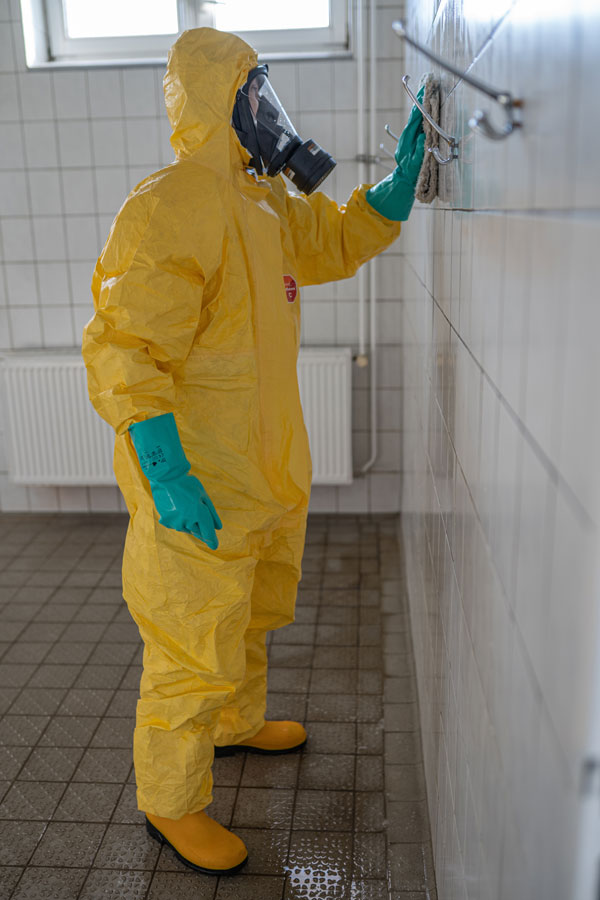 Scheuer Wischverfahren Wand desinfizieren - Enviro Pest Control GmbH